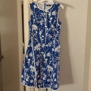 Blue flower print KATE SPADE SATURDAY DRESS